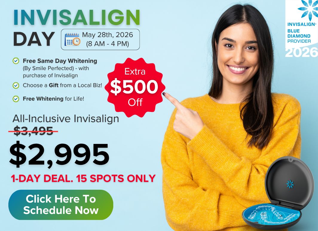 All inclusive offer for Invisalign in Ann Arbor for $3459